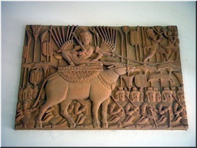 11 A model of Yama, God of Death riding a buffalo (from Sofitel Hotel).jpg