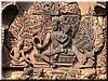 02 Shiva, god of Destruction,  with his wife Parvati (from Banteay Srei).jpg