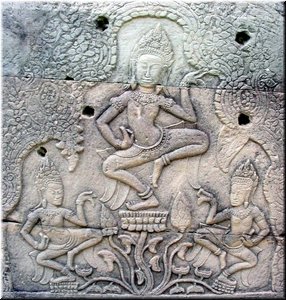 02-03-03 Bayon ---  Apsarases in a bas-relief.jpg