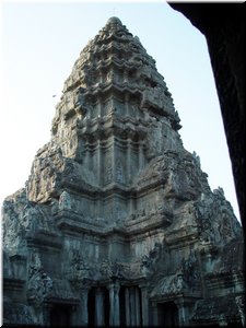 02-08-01 Angkor Wat --- A tower of the temple.jpg