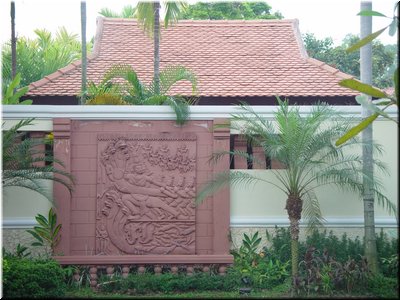 05-01-04 Sofitel Hotel --- A replica of the relief of the demon side of Churning of Milk Sea.jpg