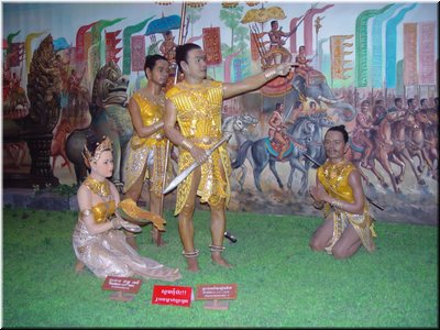 05-02-01 Cambodian Cultural Village --- Jayavarman VII who expelled Thai people & built Angkor Thom.jpg