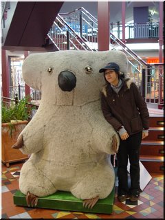 Day 2 - 09 What a big koala (a stuffed toy in Echo Point Restaurant).jpg