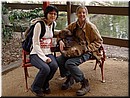 Day 7 - 03 Taking a picture with a wombat in Dream world Theme Park.jpg