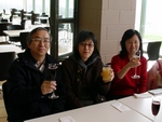 Tasting wines in Domaine Chandon Winery in Yarra Valley near Melbourne