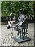 Day 03.08 (Holland)-A statue of Rembrandt in front of Palace Noordeinde in The Hague.jpg