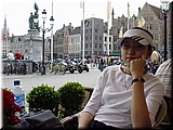 Day 04.15 (Belgium)-A rest in a restaurant beside the Market Place in Bruges.jpg