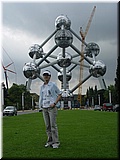 Day 05.01 (Belgium)-The Atomium near Brussels with a huge atomic model.jpg