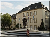 Day 06.10 (Luxemburg)-A statue of Grand Duchess Charlotte (1896-1985), head of the state of Luxemburg.jpg