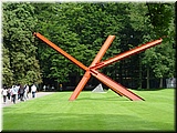 Day 08.08 (Holland)-An artwork seen at the entrance of Kruller-Muller Museum in Otterlo.jpg