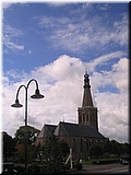 Day 09.06 (Holland)-A church seen in the termial town Medemblik of the train route.jpg