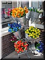 Day 02.05 (Holland)-Tulip models made of wood seen all over Holland (seen in Volendam ).jpg