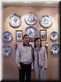 Day 03.10 (Holland)-In a pottery shop in Delft (blue Delft pottery is famous).jpg