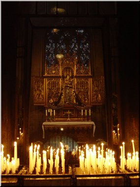 07 It was raining and we ran into the church.jpg