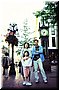 17 In front of a steam clock in Granville Street Mall, Vancouver (July 31).jpg