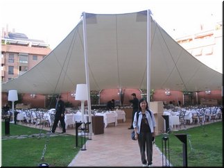 01 Madrid --- 11 Beside a tent in the hotel.jpg