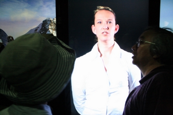 I-2-10-02-Exhibited Interactive movie in the pavilion