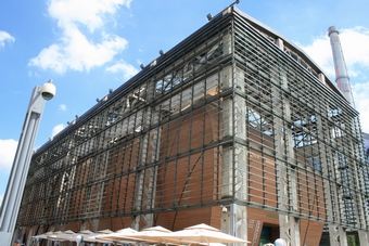 I-3-03-01-A pavilion in an old ship-construction bulding
