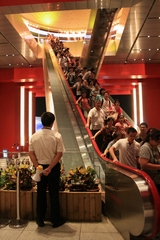 23-The longest escalator I have ever seen