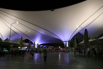27-Hugh tents on the Expo Axis