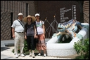 26-A mememto shot before a famous Spanish artwork in Guell Park by Gaudi.jpg