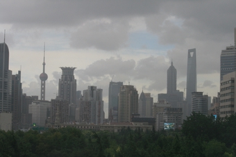 01-Shanghai World Financial Center (SWFC) seen from Puxi at far