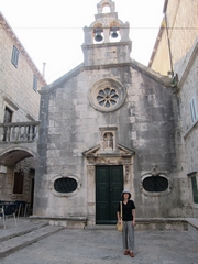 D10_01-05-01_A church near the gate - Church Sveti Mihovil on Korcula (Croatia)