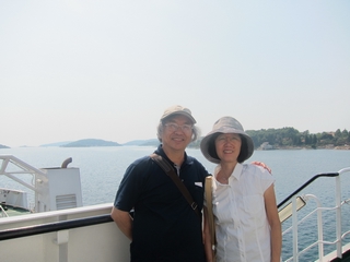 D10_02-01-02_A shot on the car ferry from Domince, Korcula to Orebic (Croatia)