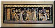 12 The  marriage rituals of King Tutankhamen and his wife in three stages (a papyrus painting).JPG