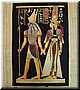 14 Nefertari and God Horus (a papyrus painting).JPG