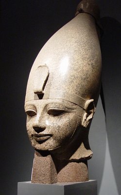 Egypt 2004---D04-07-02 King Amenhotep III statue in Luxor Museum.jpg
