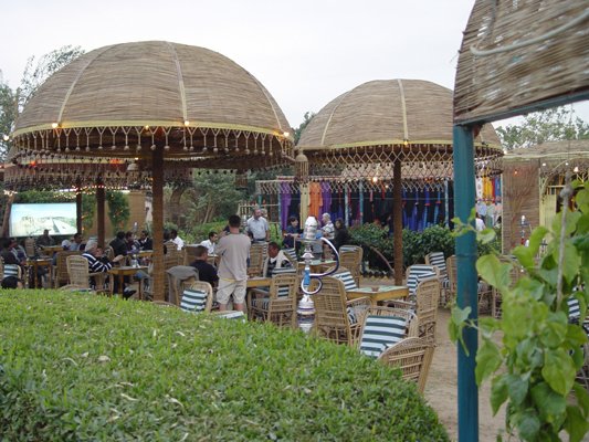 Egypt 2004---D07-05-02 A restaurant with interesting decorations near Temple of Kom Ombo where we have lunch.jpg