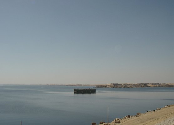 Egypt 2004---D08-03-01 A scene of Lake Nasser seen from Aswan Dam.jpg