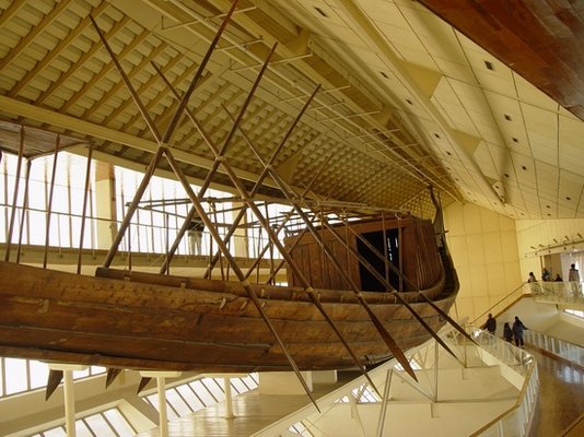 Egypt 2004---D10-04-02 Khufu's boat constructed more than 4500 years ago.jpg