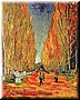 04-02-06-01 A painting 'Allee des Alycamps' by van Gogh (from postcard).jpg