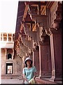 Day 5 --- 07 Agra Fort (Red Fort)(in Jehangir's Palace).jpg