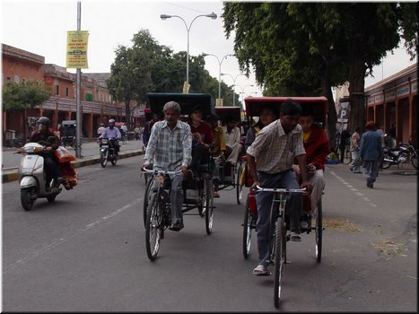 Day 3 --- 03-01 Touring pink Jaipur Old City (riding cycle rickshaws).jpg