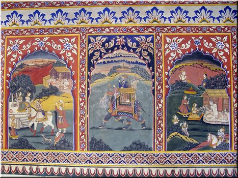 Special topics --- 08-01 Ancient paintings (Mandawa Castle).jpg
