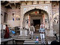 Day 2 --- 03-05 Mandawa havelis (another old haveli) (taken by Meimei).jpg