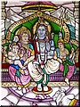 Day 3 --- 01-05 Birlar Lakshmi Narayan Temple, Jaipur (God Shiva with wife Parvati & son Ganesh).jpg