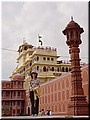 Day 3 --- 02-01 City Palace Museum, Jaipur (Chandra Mahal in background).jpg