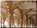 Day 5 --- 02-08 Agra Fort (delicat decoration of Diwan-i-Am).jpg