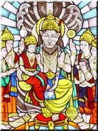 08 Glass window with the monkey god of Hanuman.jpg