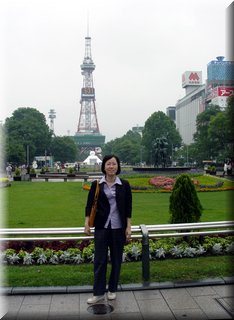03-04-07 We visited Odori Park in front of Sapporo Tower.JPG
