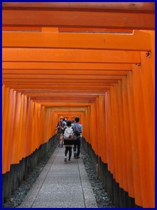 19_The shapes of torii changed from round poles to flat wood slices.JPG