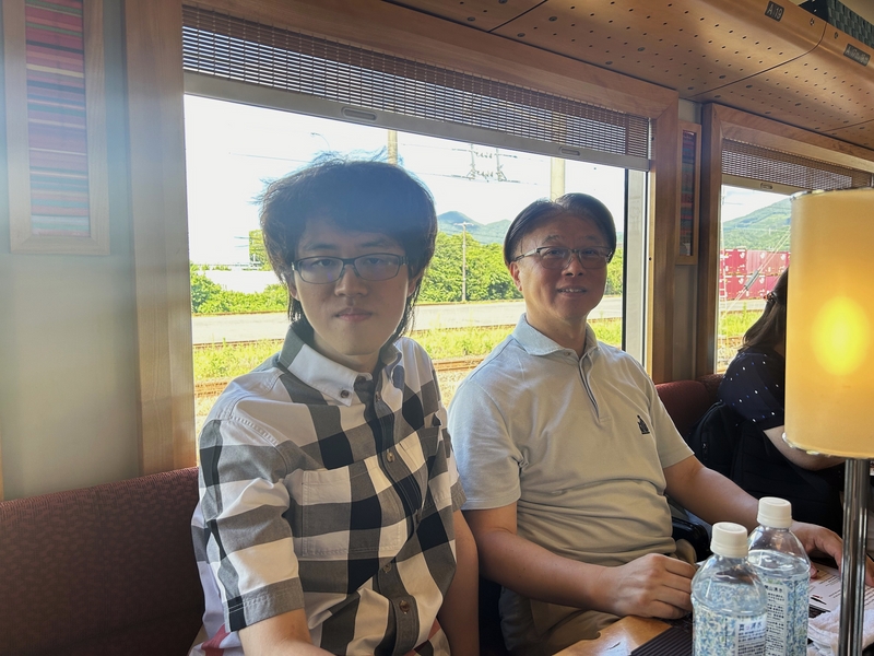 Japan 2024---03-05-02_My wife Chih-Hua's nephew's husband and son who joined this trip.jpg