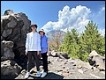 Japan 2024---04-07-02_My wife Chih-Hua's nephew and her son in front of the far-away vocano.jpg