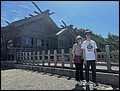 Japan 2024---05-02-02_My wife Chih-Hua's nephew and her son in front of Omi Shrine.jpg