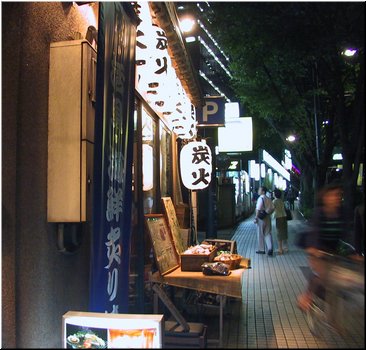 02 Japanese-style restaurant street neaar Hilton in Shinjuku.jpg
