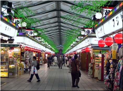 26 A typical shop street in front of Kaminari Temple.jpg